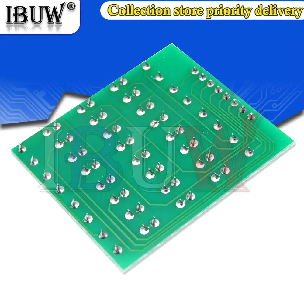 Módulo Breadboard Teclado Button Keypad, MCU para Arduino, Kit DIY, 8Pin, 4x4, Matrix 4x4, 16 Chaves, 5Pcs