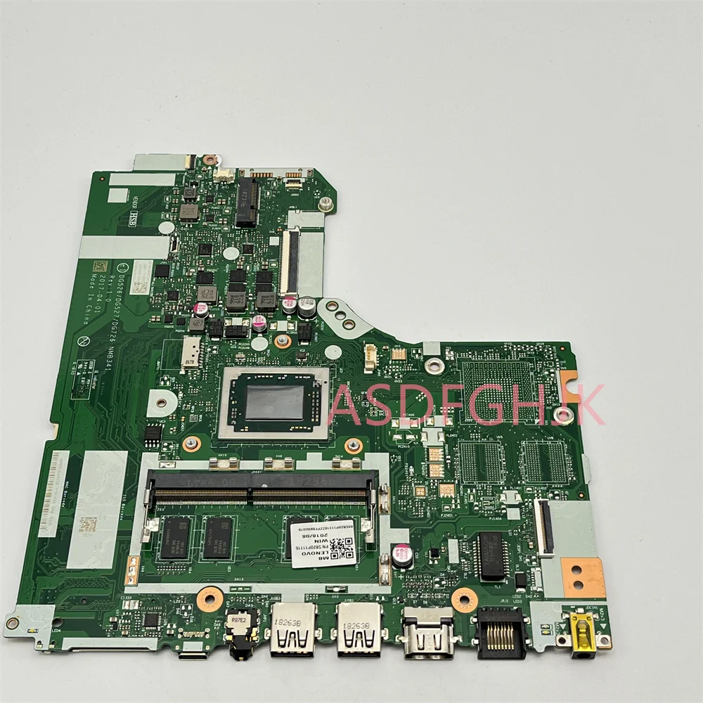 FRU: Motherboard untuk Lenovo IdeaPad Motherboard Motherboard Laptop DG526/DG527/DG726 NMB341 NM-B341 dengan A12-9720P 4G-RAM 100% berfungsi