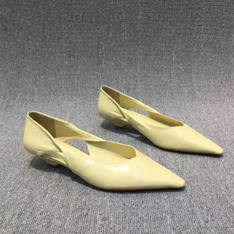 

Пикантные женские босоножки на каблуке, элегантная обувь с острым носком, женские трендовые летние тапочки 2025 года, модные женские шлепанцы на каблуке, Zapatos Mujer