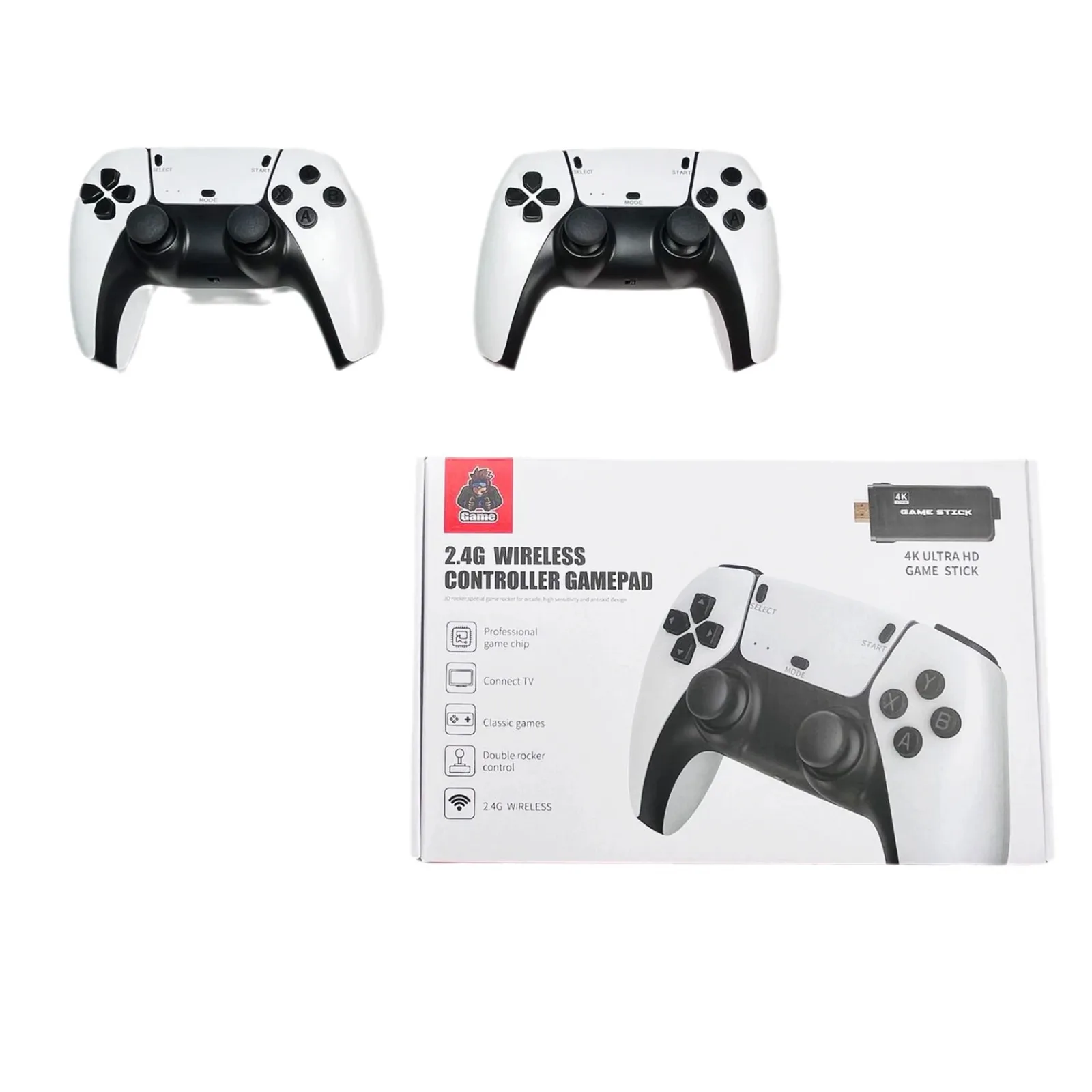 New M8 PRO Home TV Game Console 2.4G Wireless Dual Handle Arcade U Bao 20000 Game HDMI