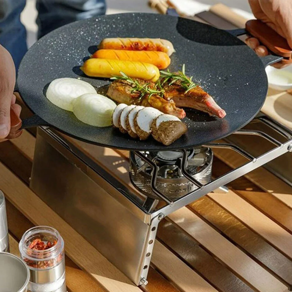 

2Pcs Wooden Pan Handle Covers Heat-Resistant Protective Sleeve for Cooking Baking Frying Pan Handle Grips Non-Slip Kitchen