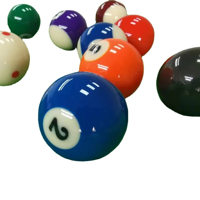 Black Eight Crystal Billiards 3A Chinese Sixteen Color Large 57.2mm Standard Billiards TV