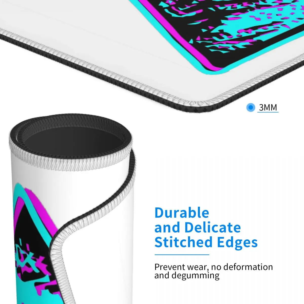 Eye Illuminati Mouse Pad Keyboard Komputer Mouse Mat Gamer PC Laptop Desk Mat Aksesori Kantor Alas Meja