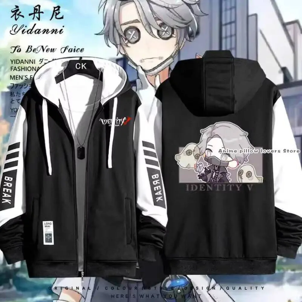 

Game Identity V Ithaqua Aesop Carl Vera Nair Mary Cosplay Jacket Zipper Hoodie Women Men Fashion Hooded Spring Autumn Coat