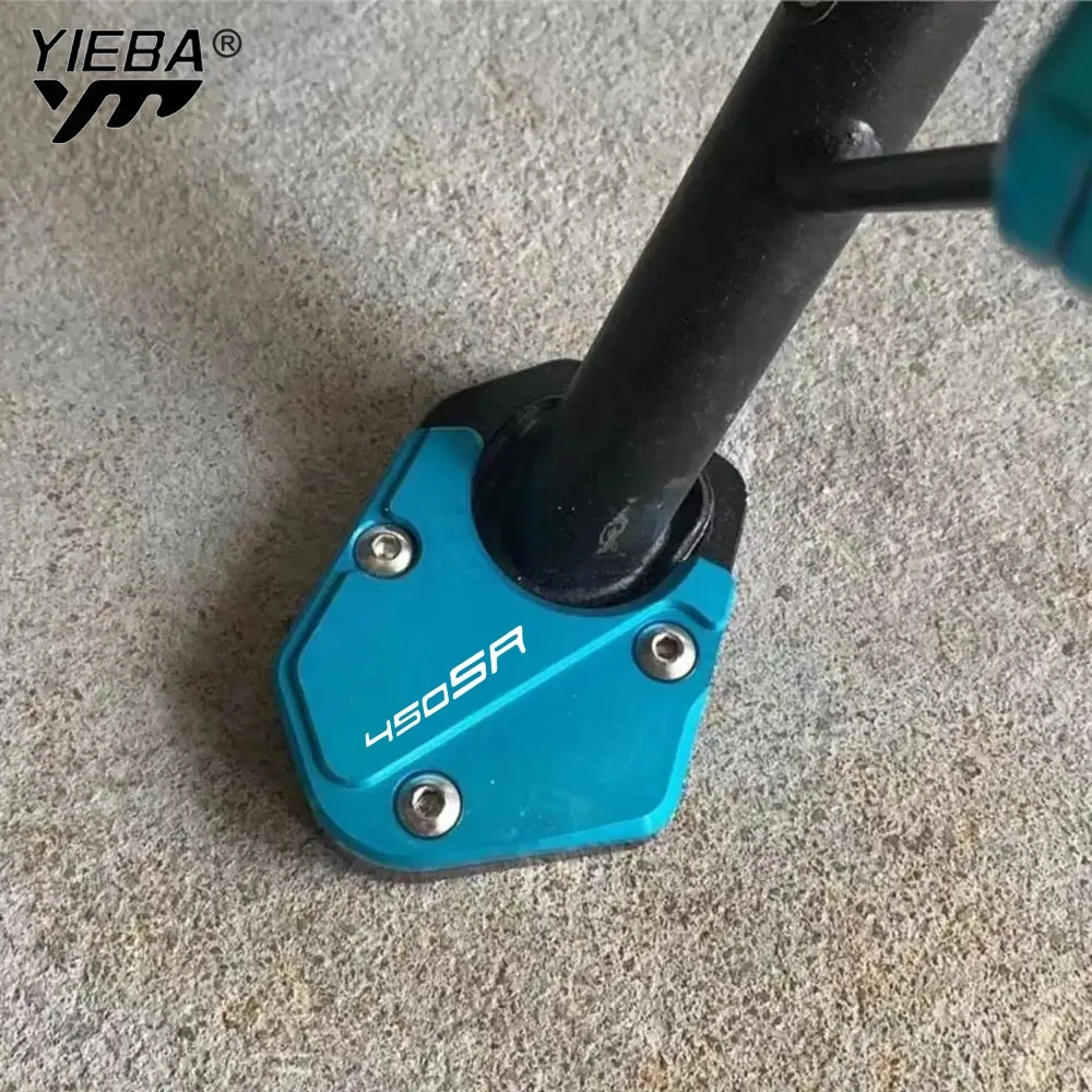 

FOR CFMOTO 450 CL-C 450CLC 450SR 450SS 450NK 2022 2023 2024 2025 Kickstand Sidestand Stand Extension Enlarger Pad 450 SR SS NK