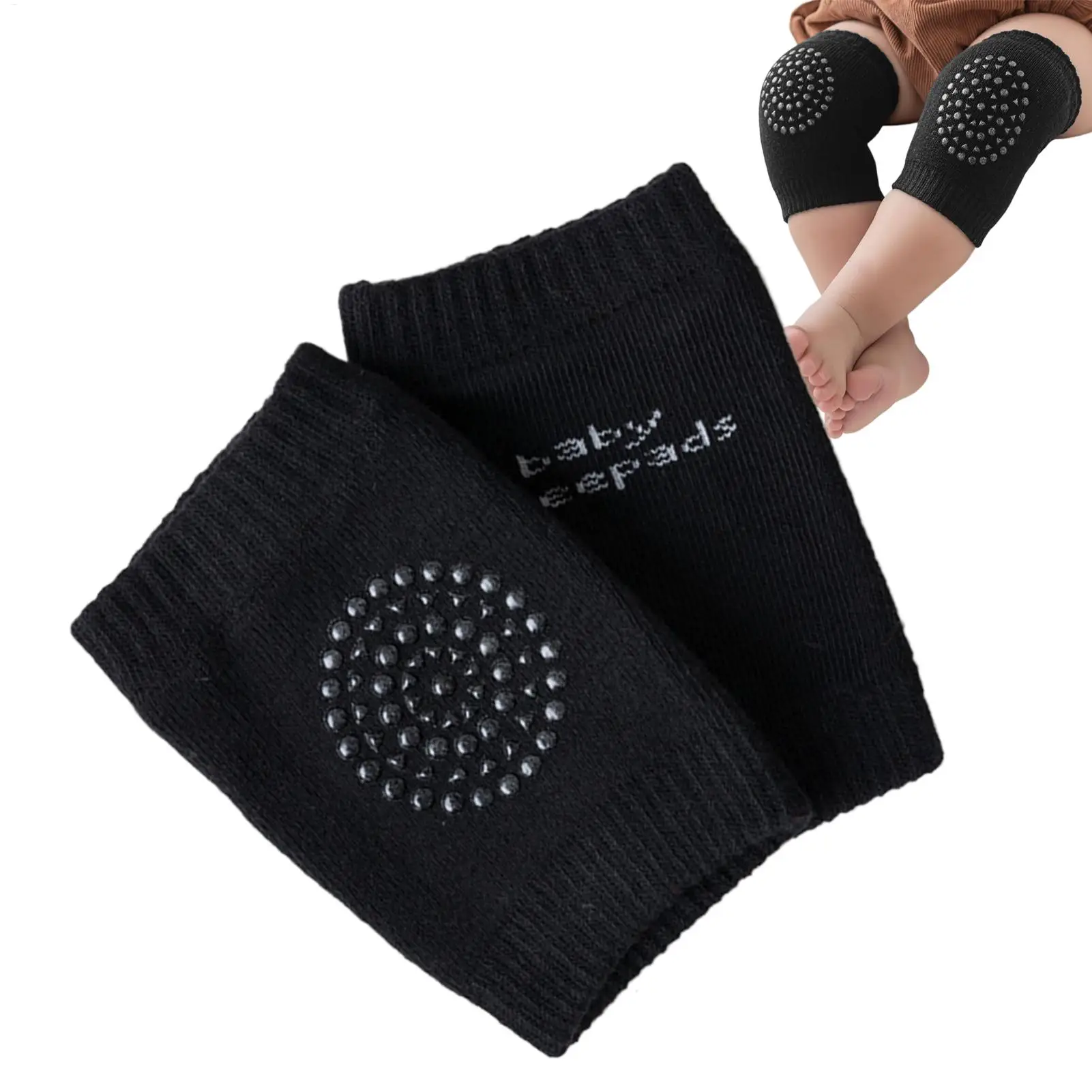 

Crawling Knee Pads For Baby Boys Anti-Slip Children Leg Guards Baby Crawling Breathable Arm Protector For Outdoor Home Daily