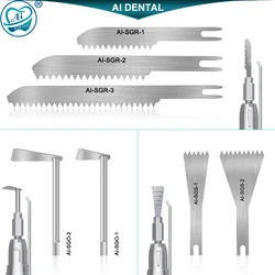 1 Pcs Dental Saw Disc Surgical Micro Saw Handpiece Implant Bone Cutting Tips For Reciprocating Oscillating Sagittal Motion