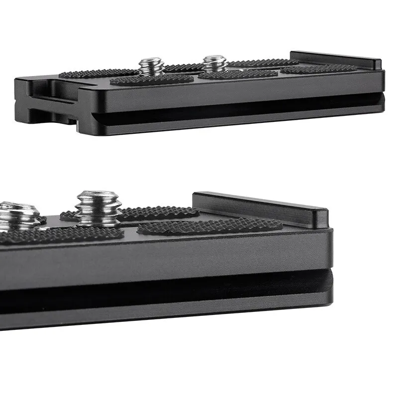 Leofoto Quick Release Plate PU-100D Camera Arca-Style Interface Tripod Head Accessory Base Plate