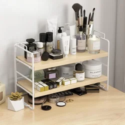 Desktop Bookshelf Multi-layer Adjustable Cube Shelf Multipurpose Countertop Storage Rack  Simple Organizer for Dorm Office Home