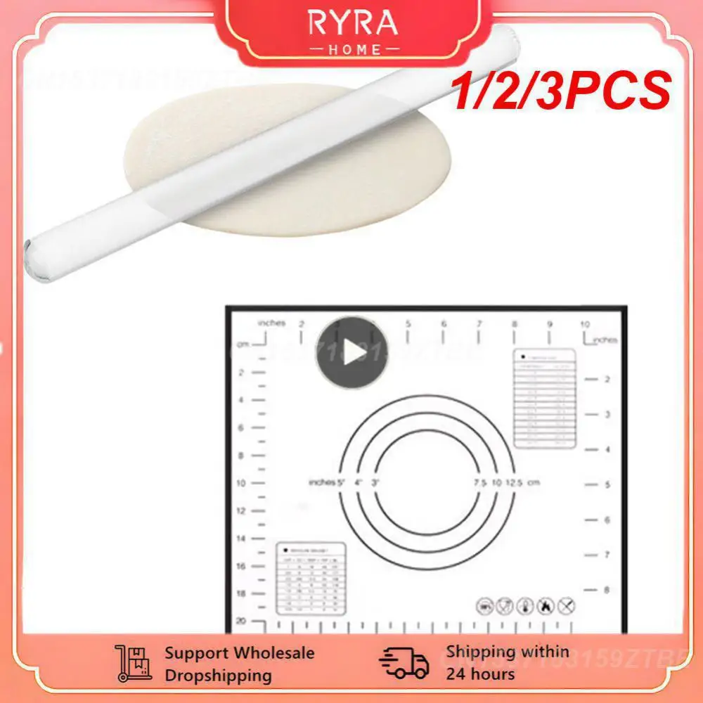 1/2/3PCS Rolling Noodles Pad Reliable The Actual Cookie Roller Easy To Roll Multipurpose Silicone Baking Pad Home Baking