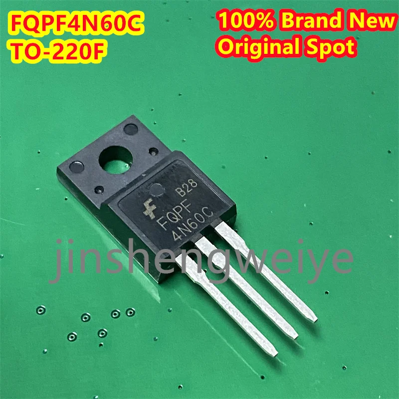 1~20PCS FQPF4N60C FQPF4N60 4N60C New Original TO-220F 4A 600V Field Effect Tube MOSFETs In stock