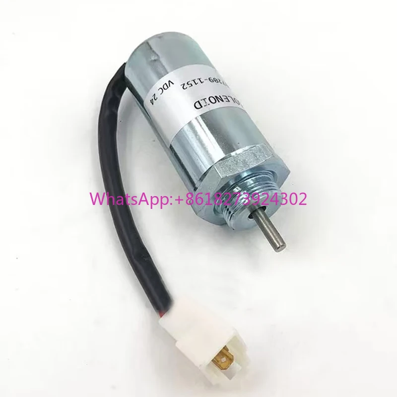 

for Case for Hitachi Zax55 Shengang SK75-8 flameout solenoid valve 4LE2 engine flameout switch excavator