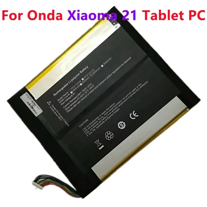 

New Replace I125CA 1125CA H- 31145165 P PL. 35125160 P HW- 3487265 Laptop Battery 38Wh 5000mAh For Onda Xiaoma 11 21 31 41 Tab