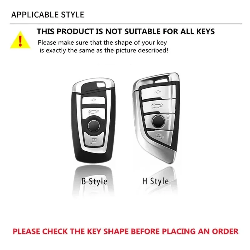 Nuovo TPU Car Key Case Cover Shell Fob per BMW F30 F31 F32 F34 F20 F21 F07 F10 1 3 5 7 Series X1 X3 G01 X4 G02 X5 F15 F16 M3 M4