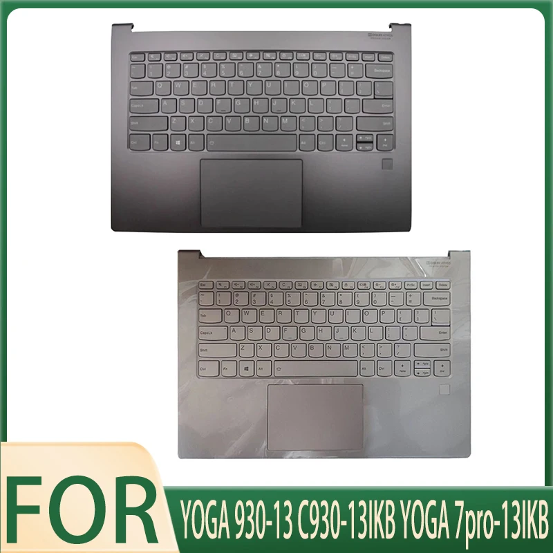 

New/orig For YOGA 930-13 C930-13ikb C930-13 YOGA 7pro-13IKB palmrest US keyboard touchpad Backligt,Golden/Gray