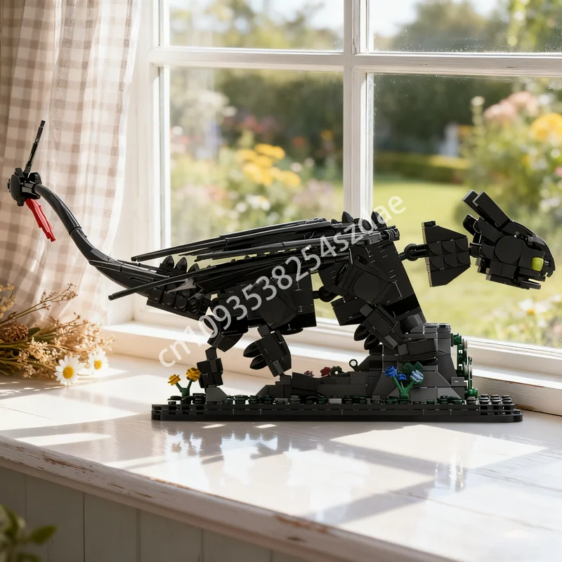 

699 шт. MOC беззубая модель строительные блоки архитектура сборка DIY креативные игрушки идея образование Рождественский подарок кирпич для детей