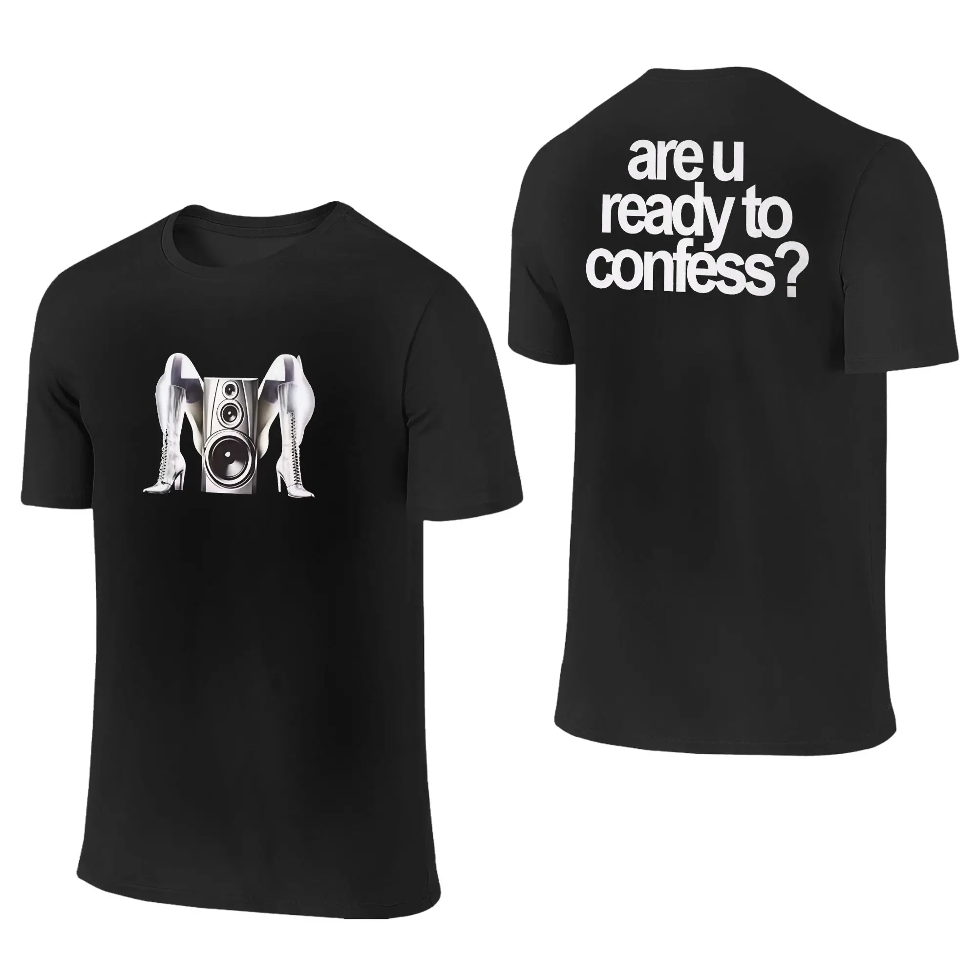 Men's T Shirt Madonnas Confessions II Album 2026 T-Shirts Trending  Summer Tees Y2K Funny Pattern Cotton Tops Gift Idea