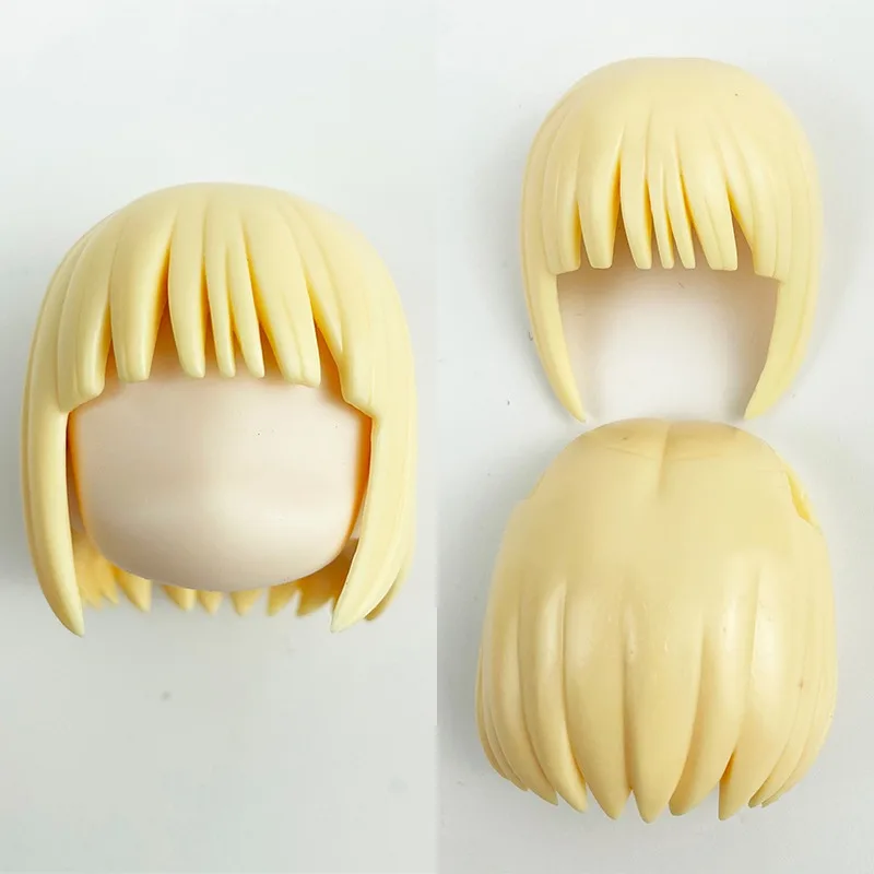 GSC Clay Man Hair white model OB11 doll accessories