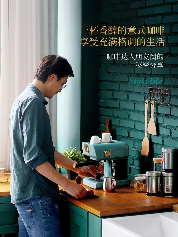 Italian Coffee Machine Fully Semi-automatic Commercial Steam Integrated Coffee Machine Coffee Maker Machine Makers Press Coffe