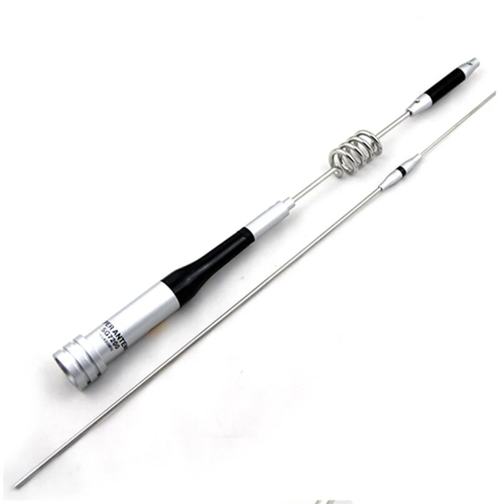 New arrived 144/430MHz SG-7200 Dual Band mobile transciver antenna 150W SMA-M