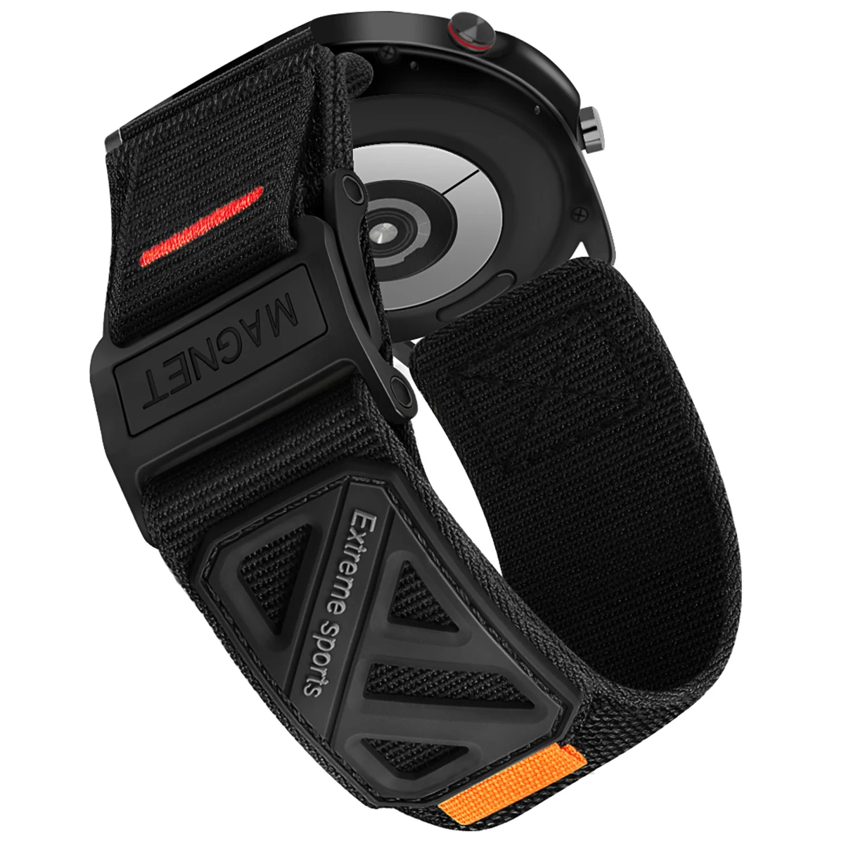 New Magnetic Buckle Nylon Strap 20mm 22mm Universal Replacement Band Models, for Men Outdoor Bands Accessories