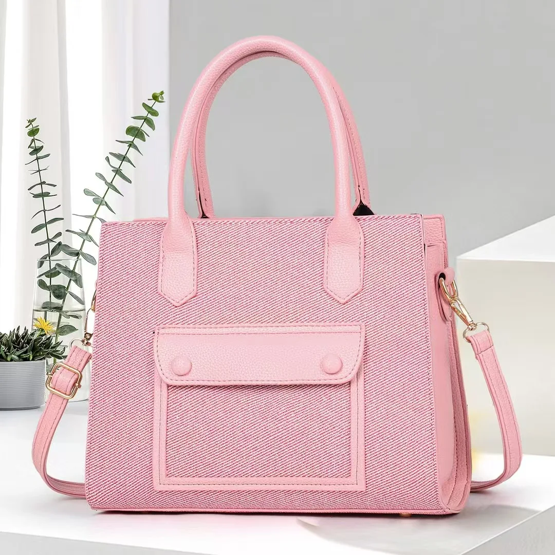 Women\'s Tote Bag, Laptop Tablet Storage Bag, Large Capacity Female Top-handle Bags Carrying Briefcase PU Leather Shoulder Bag