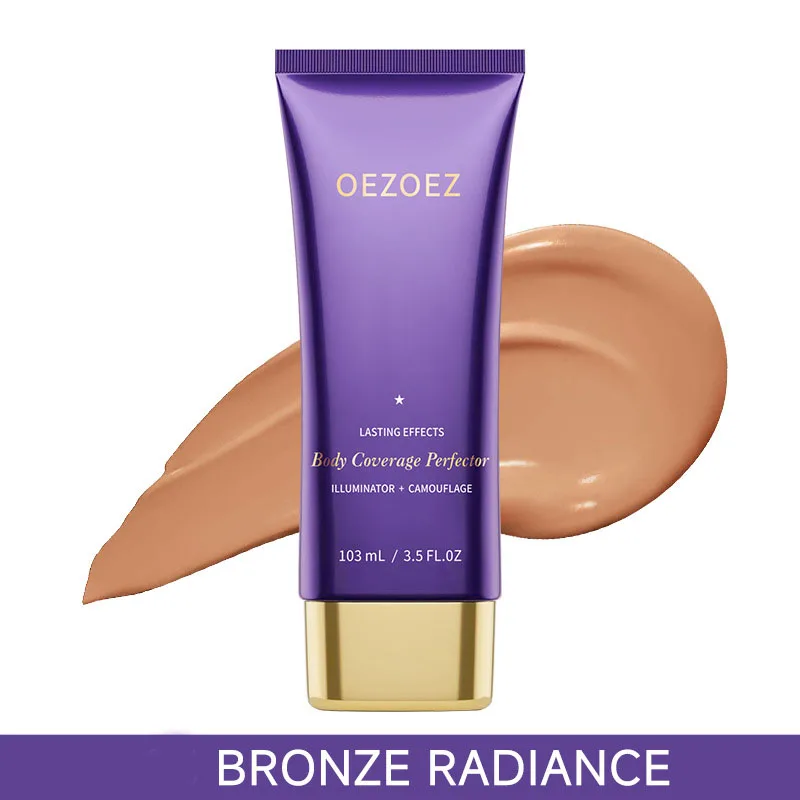 Body Coverage Perfector+ Buffer Brush - Vlekkeloze lichaamsmake-up, concealer voor littekens, vlekken, aderen, tatoeages en meer mixcosmetica