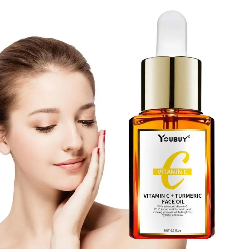 

Vitamin C For Skin Turmeric Serums For Face Hydrating Essence 0.5 Fl. Oz Skin Care Essence For Brightening Moisturizing Skin