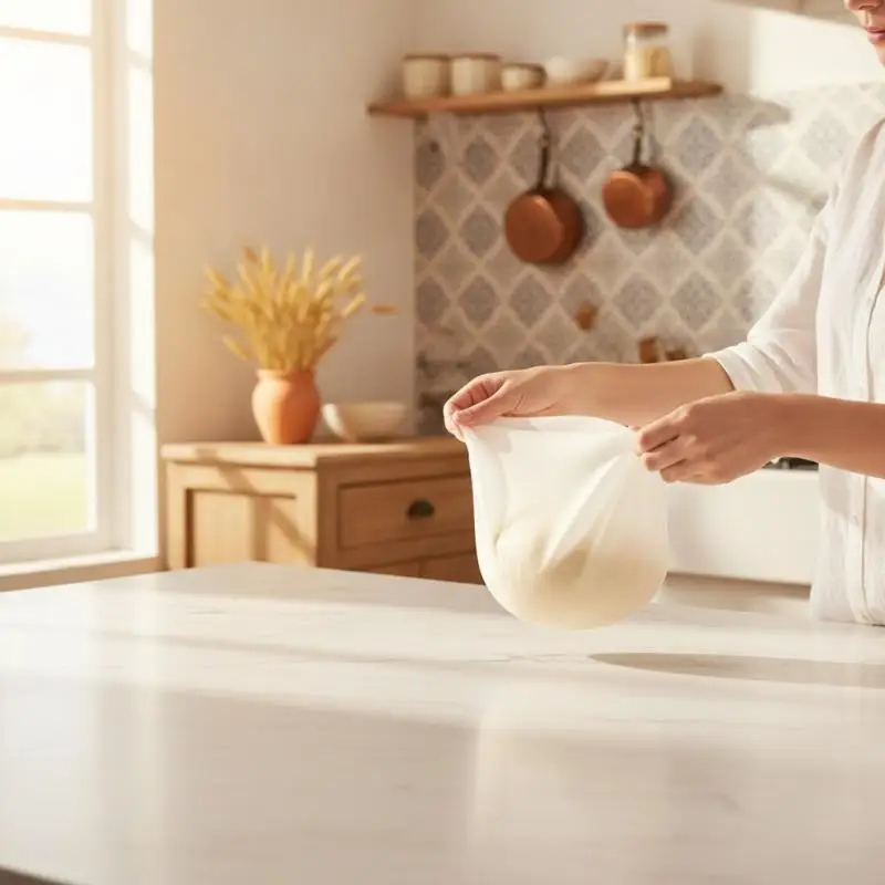 Food Grade Silicone Dough Kneading Bag BPA Free Non-Mess Dough Mixing Pouch for Beginner Home Baking Bread Making