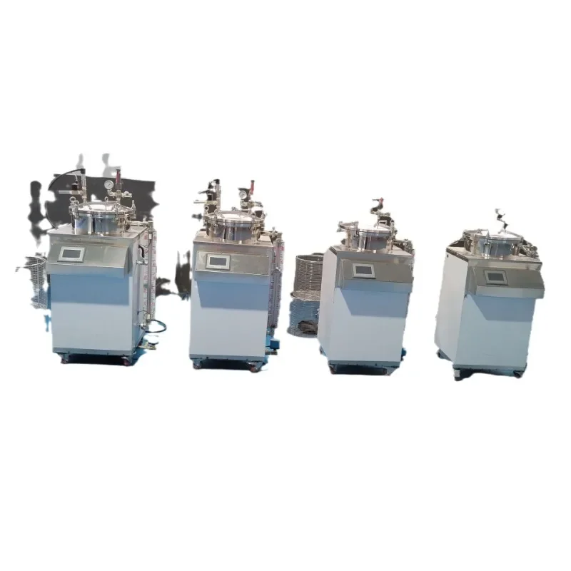 Sterilization pot 100L high temperature and high pressure sterilization machine small vertical