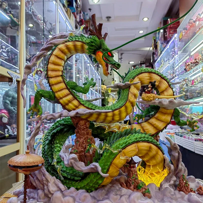 50 センチメートルアニメドラゴンボール Z 神龍フィギュア悟空置物 Pvc