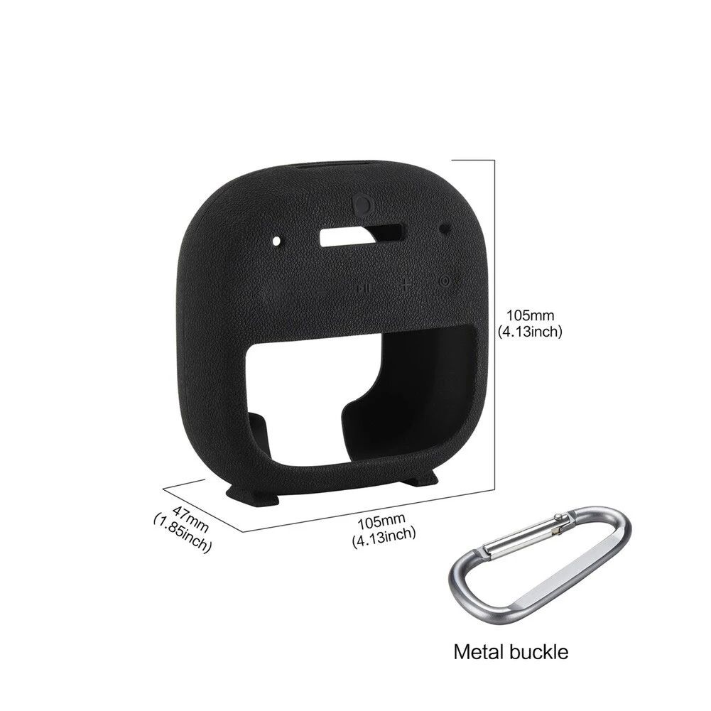 Funda de silicona suave para SoundLink-Micro (2a generación), negro, azul, elegante, a prueba de golpes, cubierta protectora anticaídas, accesorios para altavoces