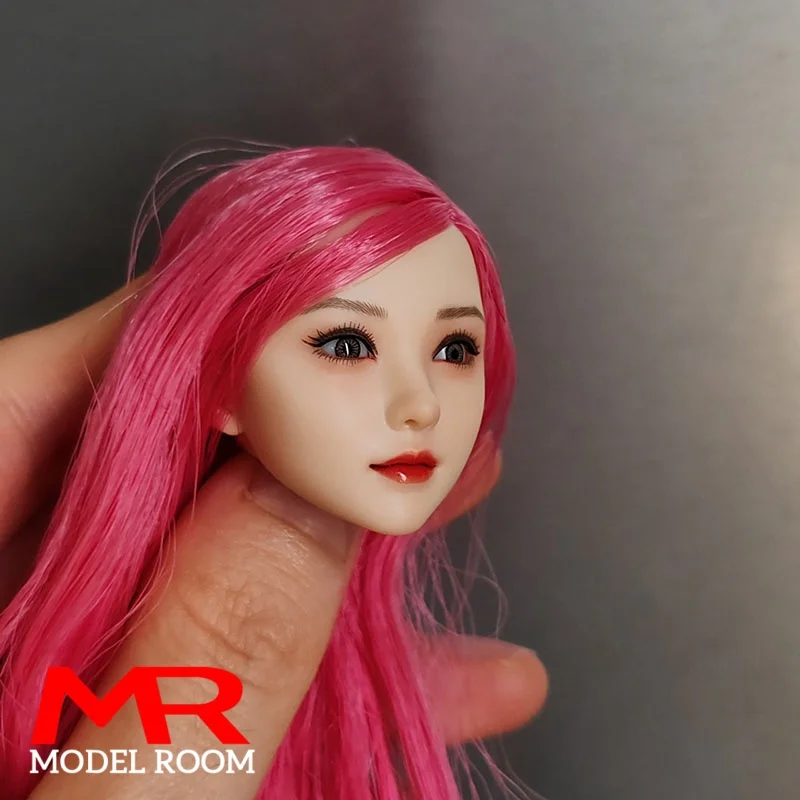 Z6TOYS ZC008 1/6 Young Girl Movable Eyes Head Sculpt Carving Model