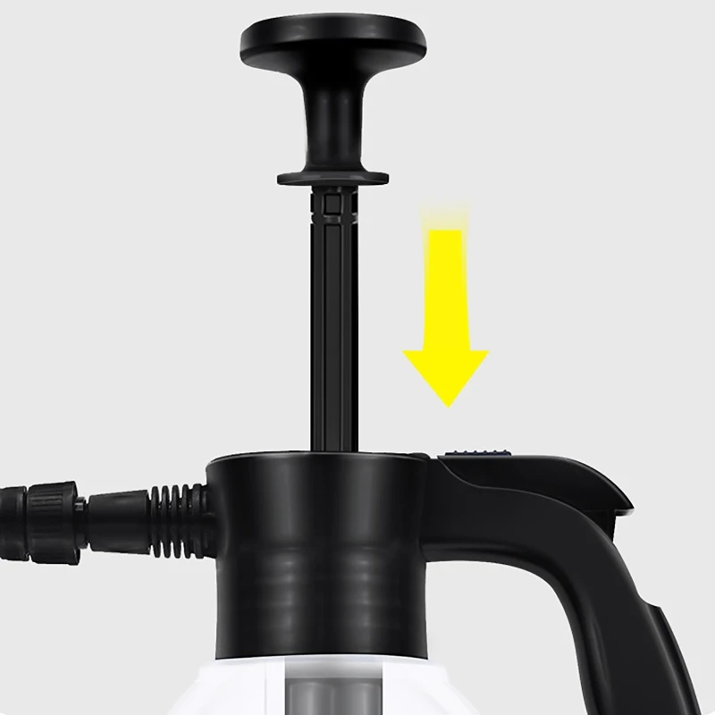 Regadera de espuma de 2L para el hogar, herramienta Manual de riego de flores, pulverizador de pulverización para lavado de coches