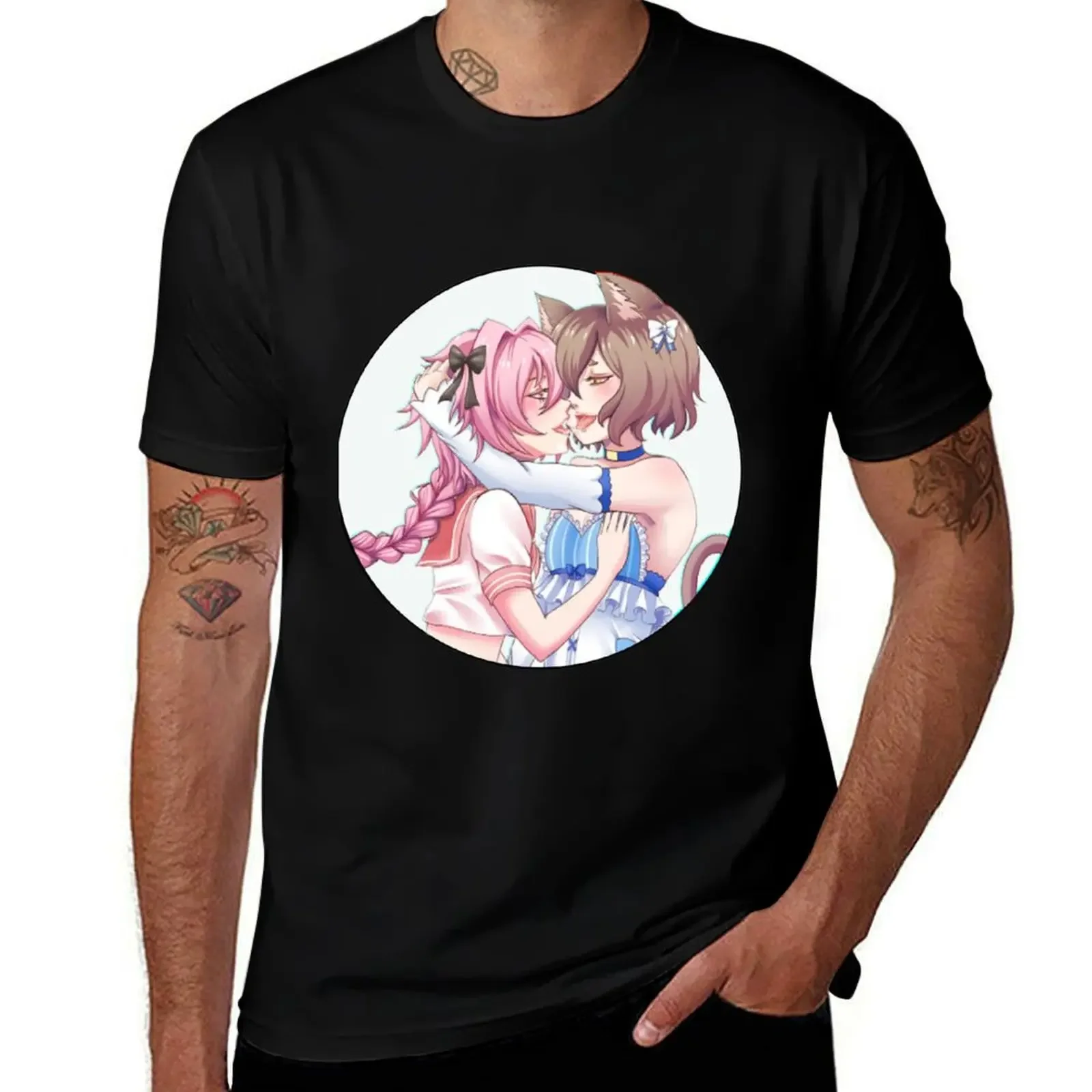 Astolfo x Felix Large Version T-Shirt vintage anime shirt oversized t shirt oversized t shirt men