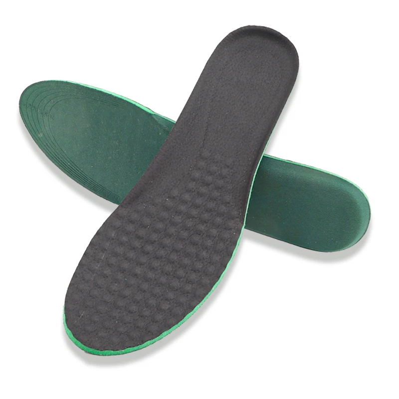 

Simulated leather sports shoe insoles are soft, comfortable, elastic, and thickened. Men and women's casual insoles