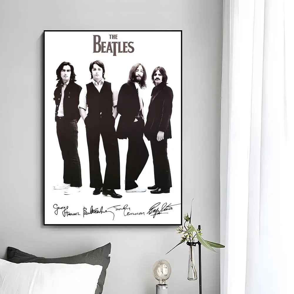 Klassisches Band-Poster von The Beatles, Wandkunstdruck, dekoratives Wandbild, Heimdekoration, Geschenk, ungerahmt – Detail 16