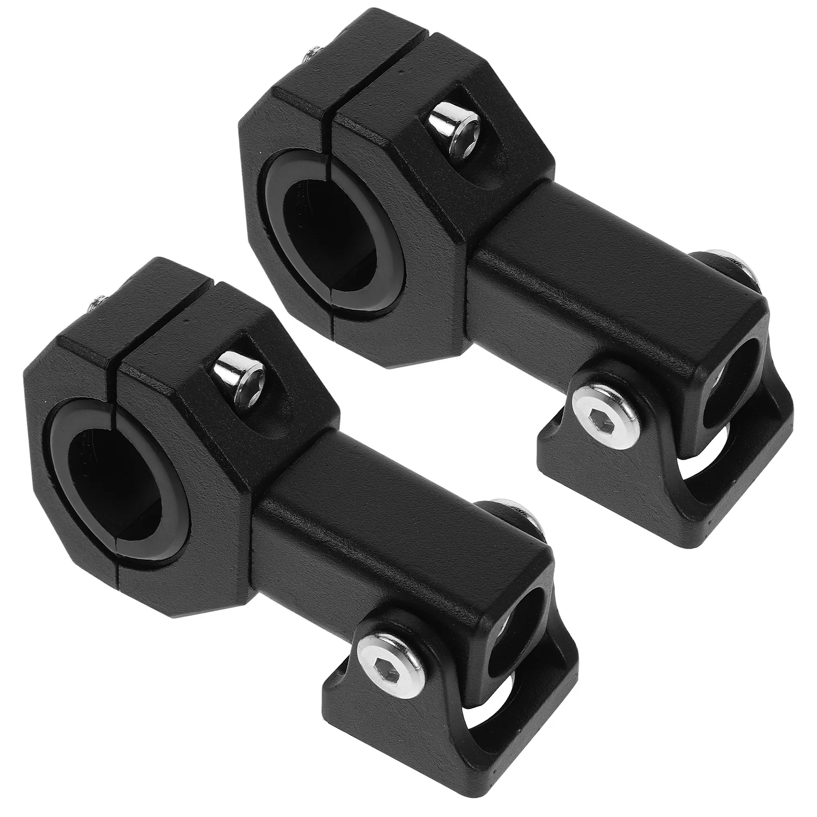 

2Pcs Universal Motorcycle Rearview Mirror Bracket Extension Adjustable Headlight Fog Light Holder for Electric Scooter Bike