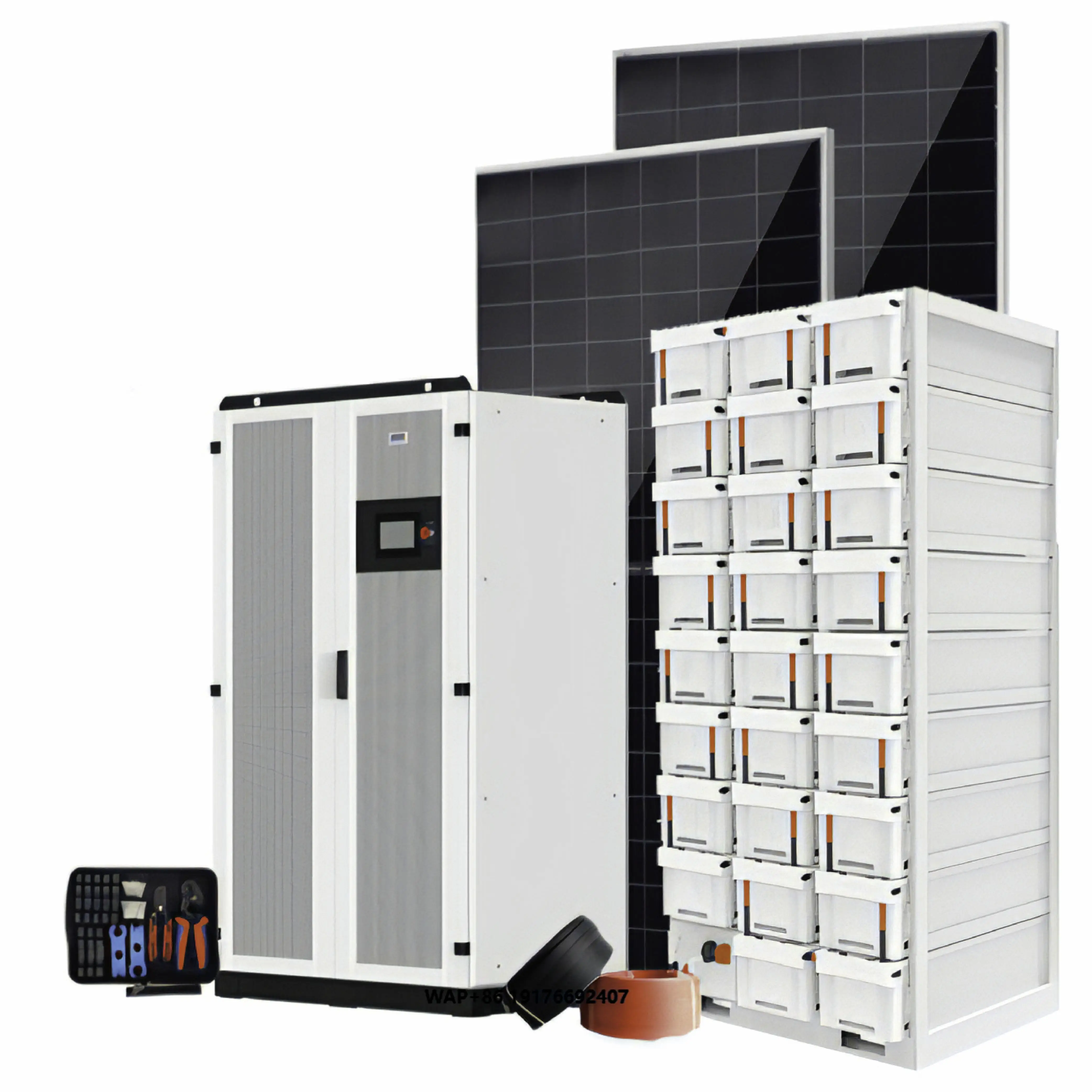 50KW Commercial Industrial Solar Power System  Complete Solution for Factories  Warehouses Shopping Malls and Office Buildings