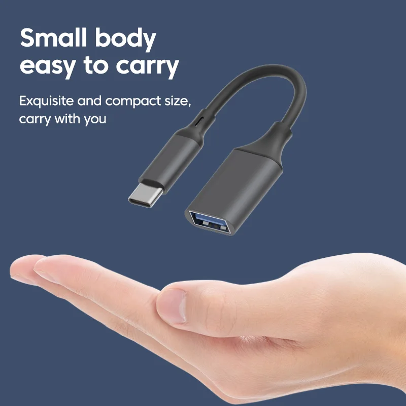 Olaf Type C to USB 3.0 OTG Adapter Cable For PC Laptop Phones Flash Drive Connector USB Adapter Type C Converter Cable