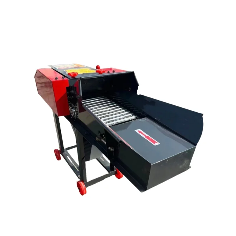 كفاءة عالية ثنائي الغرض كسارة قش الذرة الرطب الجاف لمحرك تغذية الأغنام الماشية الأساسية حالة جديدة قطع العشب سحق #3