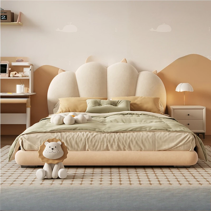 

Children Double Massage Bed Frame Queen Single Modern Massage Bed Storage Space Saving Massage Cama Solteiro Unique Furniture