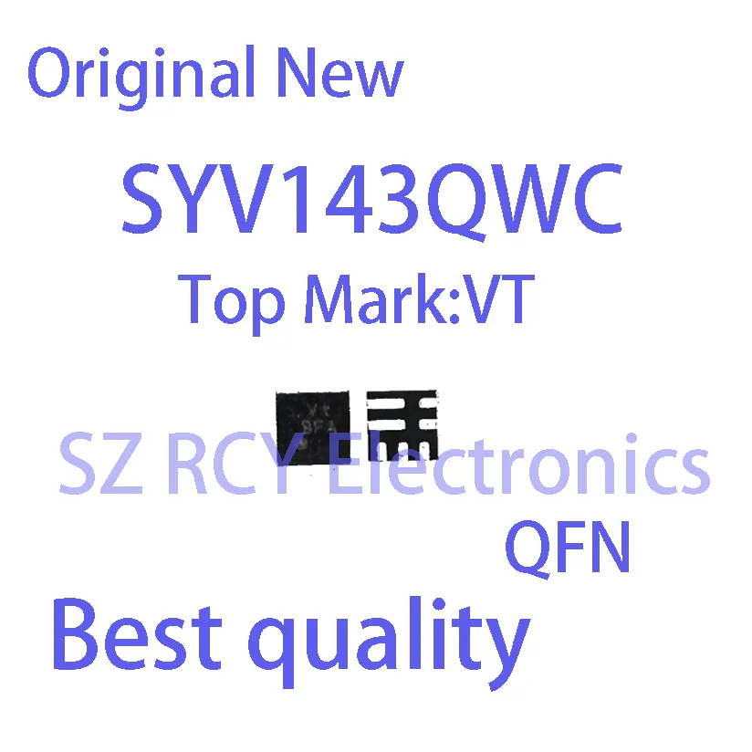 

(2-5 PCS)NEW SYV143QWC SYV143 Top Mark VT QFN Chipset