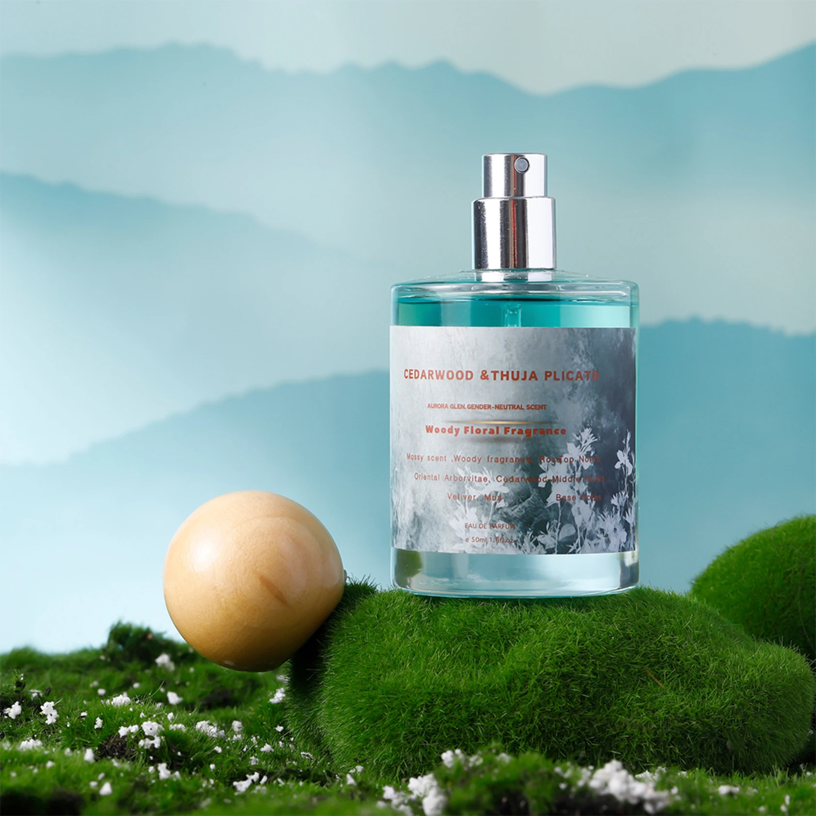 

Cedarwood & Thuja Plicata Men's and Women's Scented Perfume Gender Neutral Long-lasting Fragrance Summer Refreshing Deodorizing