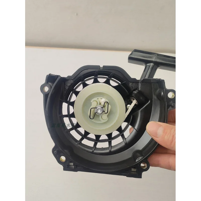 Zupełnie nowy rozrusznik szarpany do silnika dwusuwowego IE48F, tarcza rozrusznika, ręczny rozrusznik, mikro-kultywator do gleby, zestaw akcesoriów do koszenia.