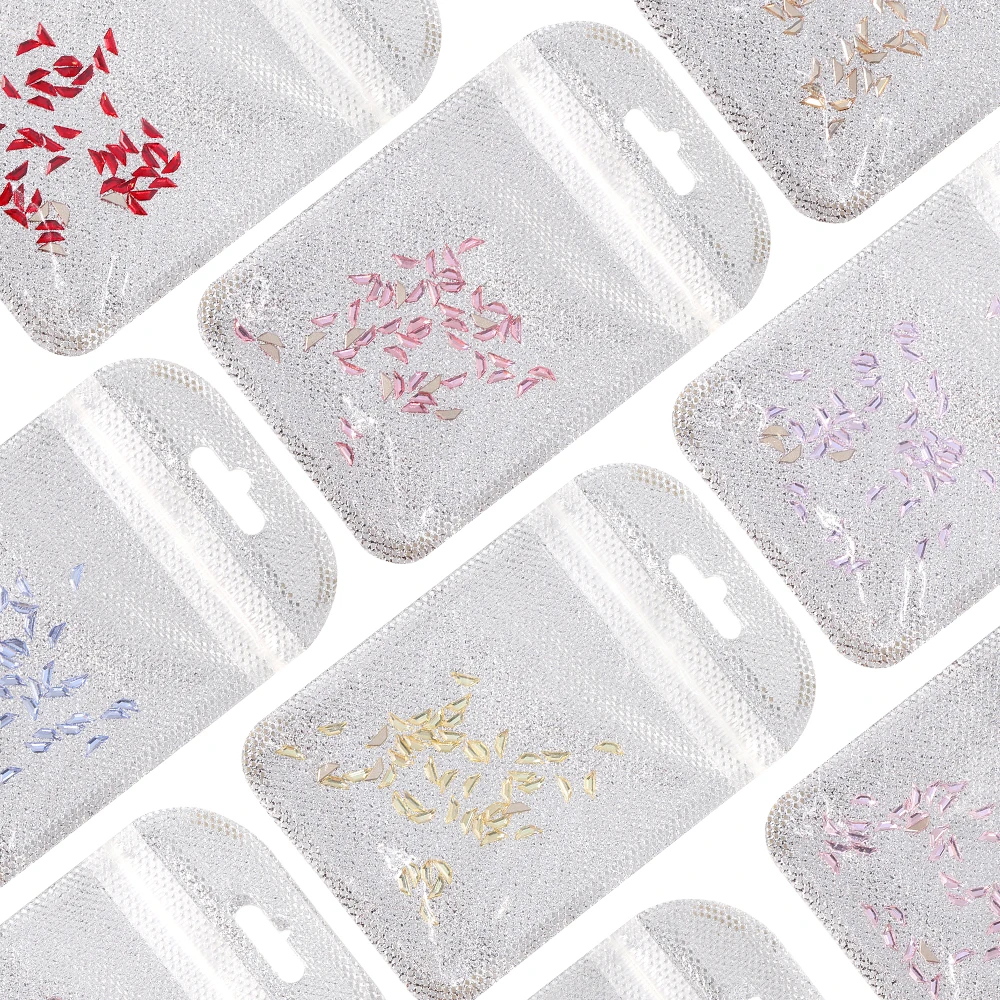 50Pcs Flat Back Sailboat Fancy Rhinestone Super Flash Nails Accessories Nail Diamond Jewelry Glass Charms Rhinestones