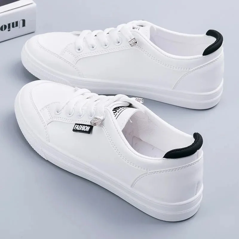 Women Sneakers  Vulcanize Shoes Spring Autumn Breathable Flats Solid Color Mesh Shoes Young Woman Casual White Shoes