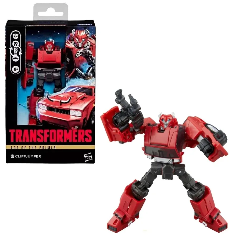 In stock Takara Tomy Transformers toys Age Of The Primes Cliffjumper Model Robot Collection Action Figures Toy Gifts Hobby view 6