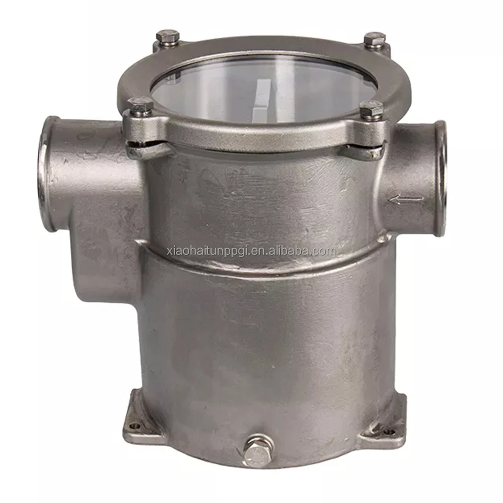 تركيبات القوارب المصنوعة في الصين من الفولاذ المقاوم للصدأ 316 فلتر مياه البحر البحري / يخت مصفاة #2