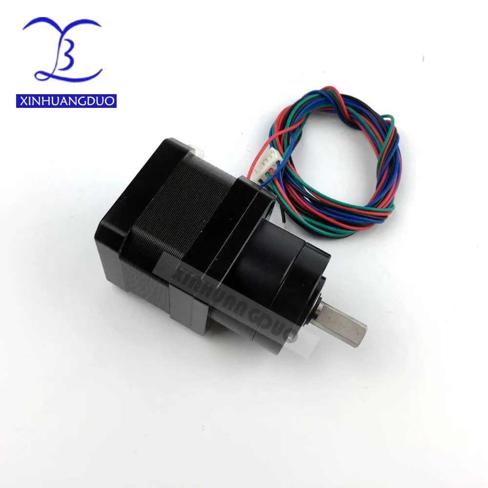 Planetary Gearbox stepper motor Gear ratio 5.18:1 34mm Nema 17 Planetary Gearbox 3d printer motor stepper motor as dc motor